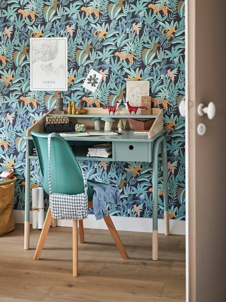 Bureau enfant AMAZONIE Rose+VERT 9 - vertbaudet enfant 