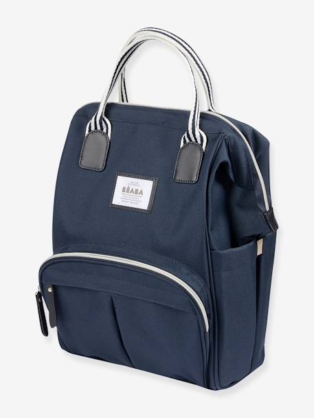 Sac à dos à langer Wellington Blue marine+gris chiné+vert sauge 4 - vertbaudet enfant 