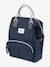 Sac à dos à langer Wellington Blue marine+gris chiné+vert sauge 4 - vertbaudet enfant 