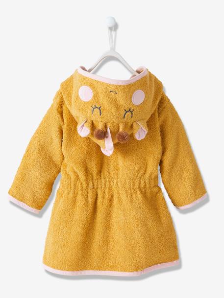 Peignoir de bain bébé Girafe Oeko-Tex® ocre 4 - vertbaudet enfant 