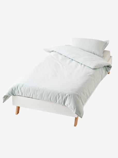 Lit bébé évolutif combiné 4 en 1 COMBINID BLANC / BOIS 8 - vertbaudet enfant 