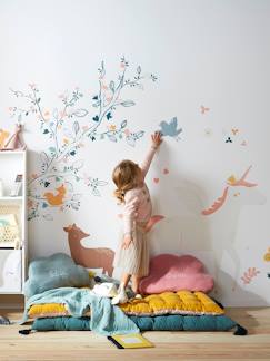 Linge de maison et décoration-Décoration-Papier peint, sticker-Sticker géant Forêt enchantée