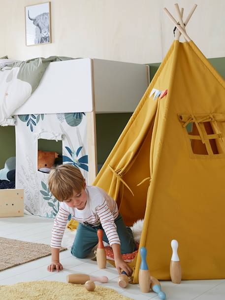 Tipi Hawk jaune+rose 6 - vertbaudet enfant 