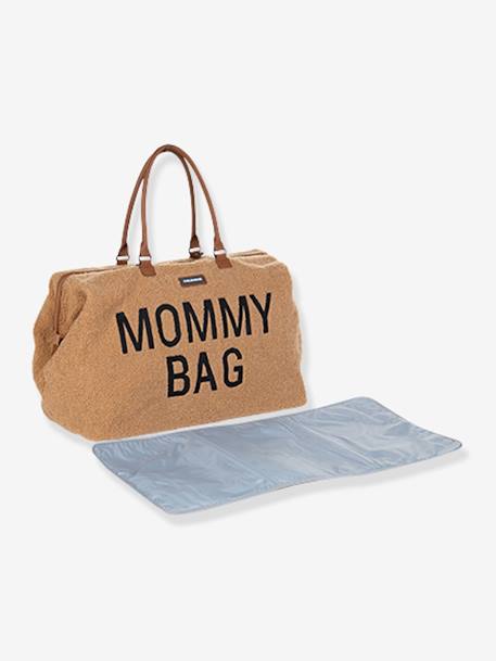 Sac à langer Mommy Bag large Teddy - CHILDHOME BEIGE+écru 7 - vertbaudet enfant 