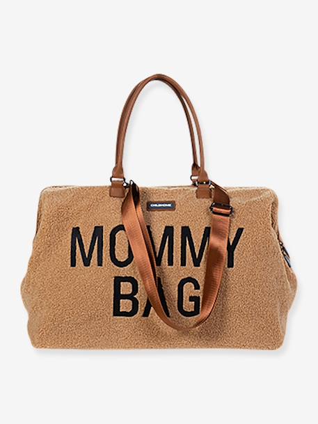 Sac à langer Mommy Bag large Teddy - BEIGE+écru 2 - vertbaudet enfant 