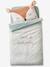 Housse de couette bébé FORET ENCHANTEE écru / vert d'eau 1 - vertbaudet enfant 