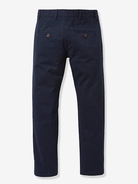 Chino garçon Beige+Marine 5 - vertbaudet enfant 