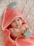 Cape de bain Pommes d'amour rose 1 - vertbaudet enfant 