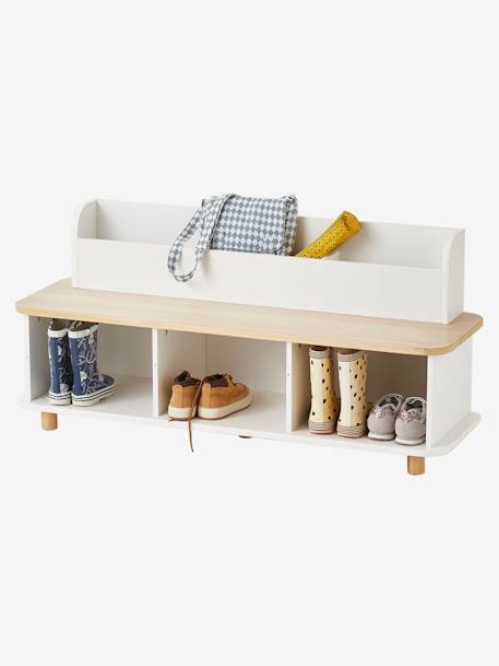 Meuble à chaussures PTILOU blanc 2 - vertbaudet enfant 
