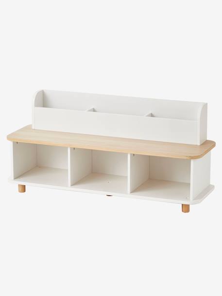 Meuble à chaussures PTILOU blanc 3 - vertbaudet enfant 