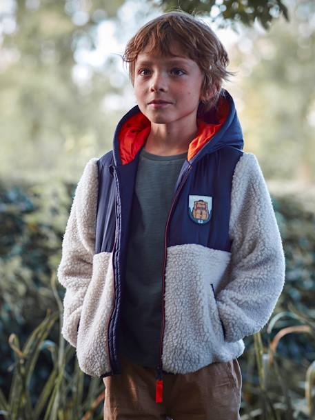 T-shirt garçon unis manches longues personnalisable anthracite+Bleu+jaune+marine+vert+vert sapin 13 - vertbaudet enfant 