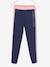 Legging de sport fille bandes côtes gris chiné+marine+MARINE+rose poudré 7 - vertbaudet enfant 