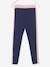 Legging de sport fille bandes côtes gris chiné+marine+MARINE+rose poudré 8 - vertbaudet enfant 