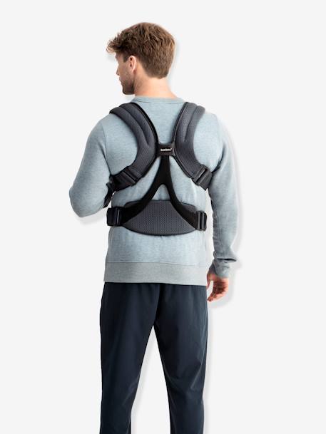 Porte-bébé physiologique BabyBjörn Move Mesh 3D ANTHRACITE+beige 5 - vertbaudet enfant 