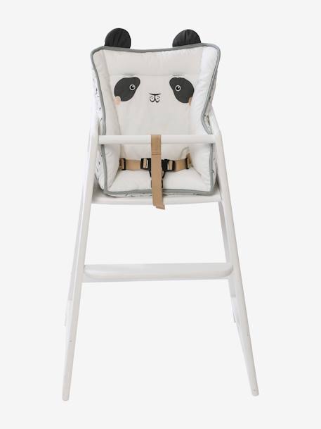 Coussin de chaise haute VERTBAUDET ivoire panda - Vertbaudet