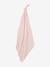 Lot de 2 maxi langes 120x120 cm pour emmaillotage marine/blanc+rose/fleurs 9 - vertbaudet enfant 