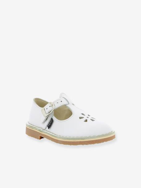 Sandales cuir Dingo ASTER® blanc 1 - vertbaudet enfant 
