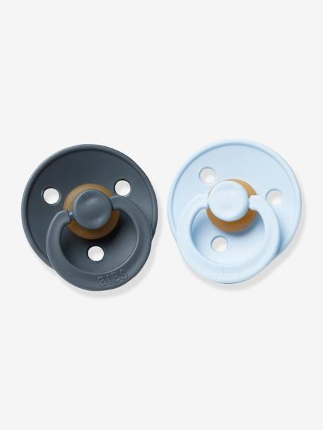 Lot de 2 sucettes-tétines Colour, taille 1 de 0 à 6 mois Blush & Vanilla+Deep space & Petrol blue+Iron & baby blue+Night Blush & vanilla glow+Sage & hunter green+Woodchuck & blush 5 - vertbaudet enfant 