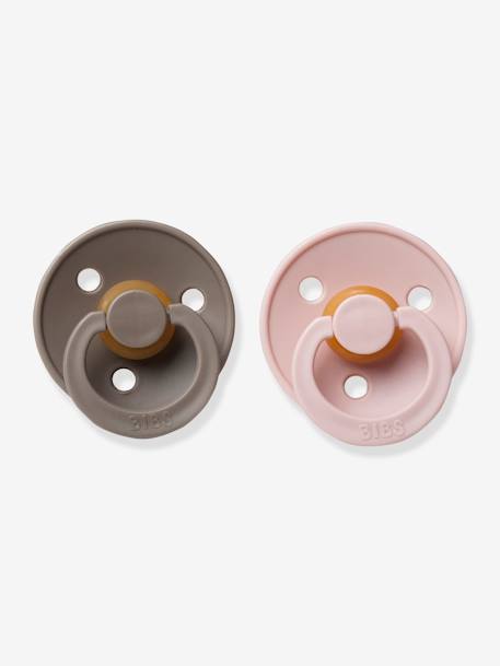 Lot de 2 sucettes-tétines BIBS Colour, taille 1 de 0 à 6 mois Black & white+Blush & dark oak+Blush & Vanilla+Night Blush & vanilla glow+Night Sage & cloud glow 2 - vertbaudet enfant 