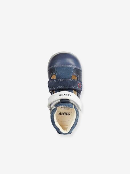 Sandales bébé Kaytan caramel marine+marine blanc 12 - vertbaudet enfant 