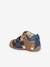 Sandales bébé Kaytan caramel marine+marine blanc 3 - vertbaudet enfant 