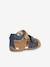 Sandales bébé Kaytan caramel marine+marine blanc 4 - vertbaudet enfant 