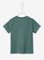 T-shirt colorblock bébé manches courtes caramel+vert grisé 8 - vertbaudet enfant 