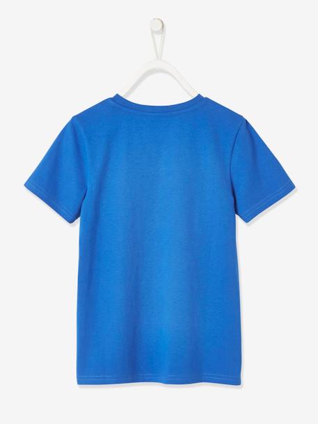 T-shirt de sport avec numéro garçon bleu électrique 2 - vertbaudet enfant 