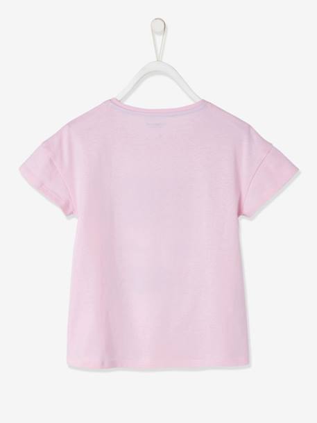 T-shirt motif 'city' fille manches courtes Oeko-Tex® parme 2 - vertbaudet enfant 