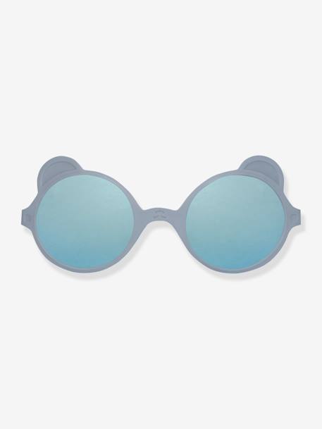 Lunettes de soleil Ourson 1-2 ans Ki ET LA BEIGE MOYEN UNI+BLEU CLAIR UNI AVEC DECOR 8 - vertbaudet enfant 