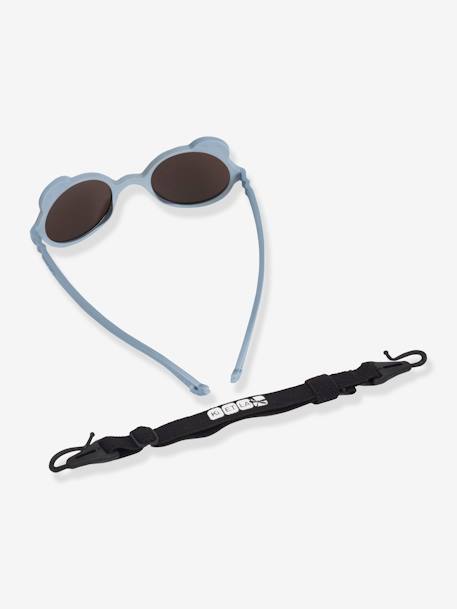 Lunettes de soleil Ourson 1-2 ans Ki ET LA BEIGE MOYEN UNI+BLEU CLAIR UNI AVEC DECOR 10 - vertbaudet enfant 