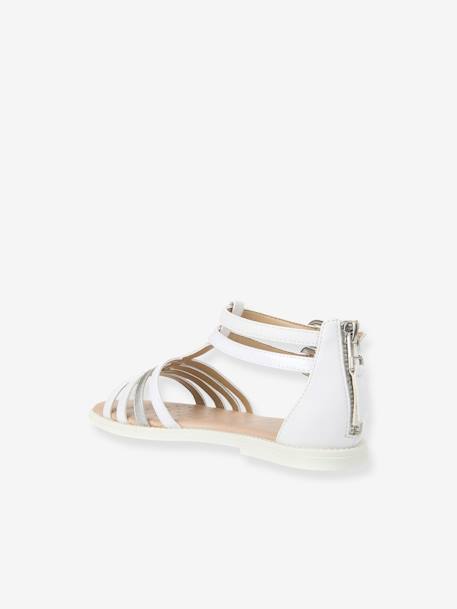 Sandales fille Karly G D blanc 3 - vertbaudet enfant 