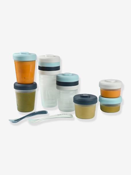 Pack 1er repas Assortis tons bleus (Storm)+Assortis tons roses (Eucalyptu 1 - vertbaudet enfant 