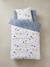 Parure housse de couette enfant et taie d'oreiller COSMOS bleu / multicolore 4 - vertbaudet enfant 