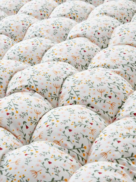 Matelas de sol avec pompons FLEURETTES écru / multicolore 6 - vertbaudet enfant 