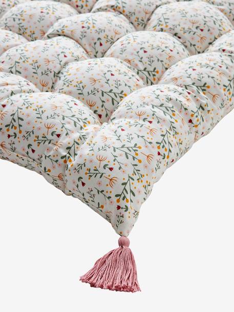 Matelas de sol avec pompons FLEURETTES écru / multicolore 7 - vertbaudet enfant 