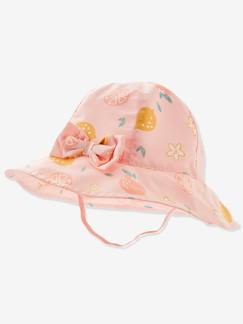 Bébé-Accessoires-Autres accessoires-Chapeau imprimé bébé fille