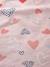 Parure housse de couette et taie d'oreiller enfant COEURS EN FETE rose  / multicolore 6 - vertbaudet enfant 