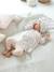 Ensemble bébé naissance 3 pièces robe legging et bandeau nude imprimé 1 - vertbaudet enfant 