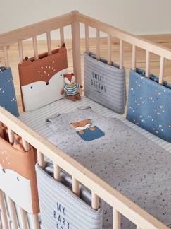 Linge de maison et décoration-Linge de lit bébé-Tour de lit-Tour de lit pare-chocs BABY FOX Oeko-Tex®