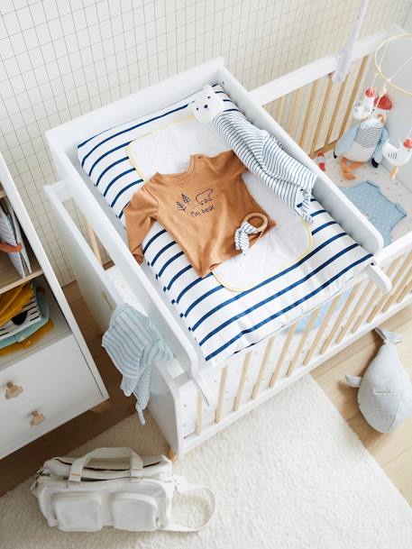 Plan à langer universel pour lits bébé blanc 4 - vertbaudet enfant 