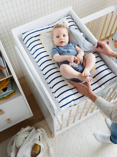 Plan à langer universel pour lits bébé blanc 2 - vertbaudet enfant 
