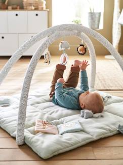 Idées cadeaux bébés et enfants-Jouet-Premier âge-Tapis d'éveil et portiques-Tapis d'éveil en gaze de coton