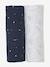 Lot de 2 housses pour berceau et cododo en coton bio* blanc+marine/écru+Oies+Teddy 3 - vertbaudet enfant 