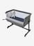 Lot de 2 housses pour berceau et cododo en coton bio* blanc+marine/écru+Oies+Teddy 4 - vertbaudet enfant 
