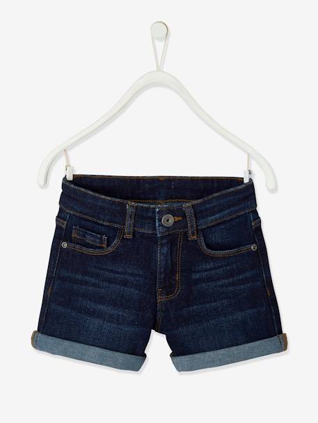 Short en jean Basics fille  - vertbaudet enfant