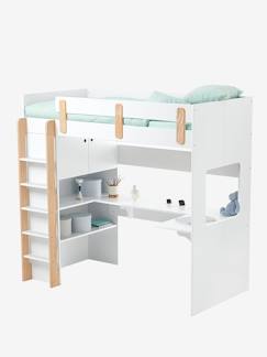 Cocon 3-6 ans-Chambre et rangement-Chambre-Lit bébé, lit enfant-Lit mezzanine avec bureau et rangement LIGNE EVEREST