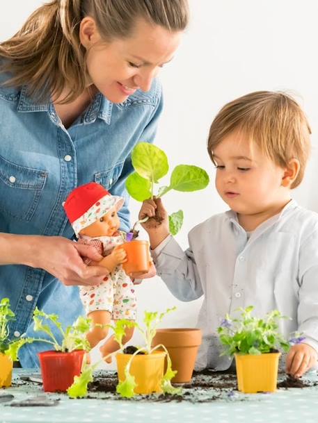 Poupée Bébé bain Calypso potager COROLLE ROUGE 4 - vertbaudet enfant 