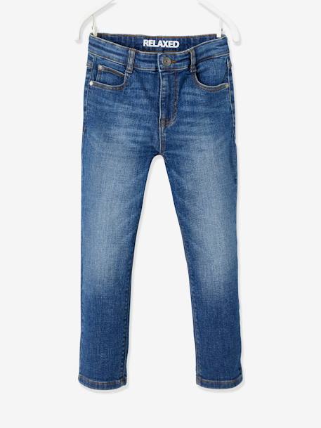 Garçon-Pantalon-Jean droit relax forme loose garçon