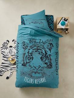 -Parure fourre de duvet + taie d'oreiller TIGER